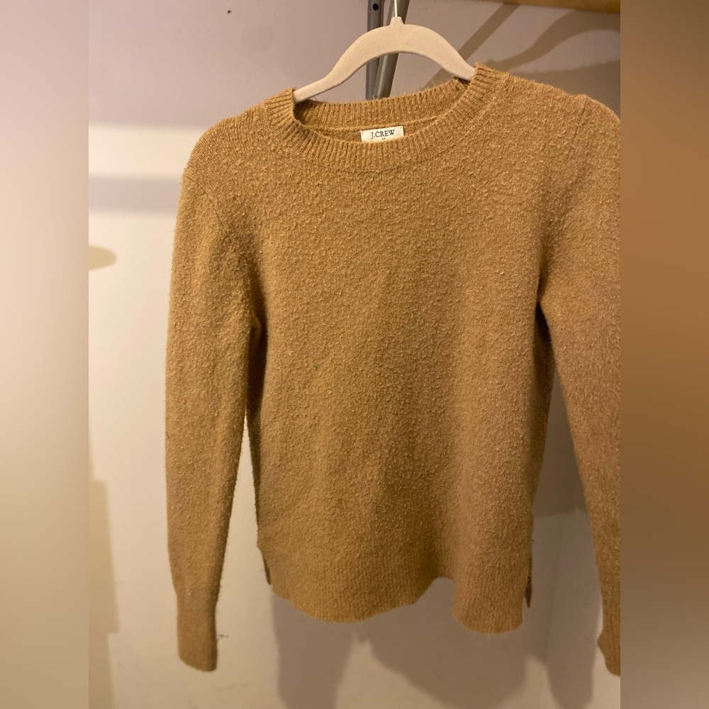 J.Crew Extra-Soft Camel Sweater